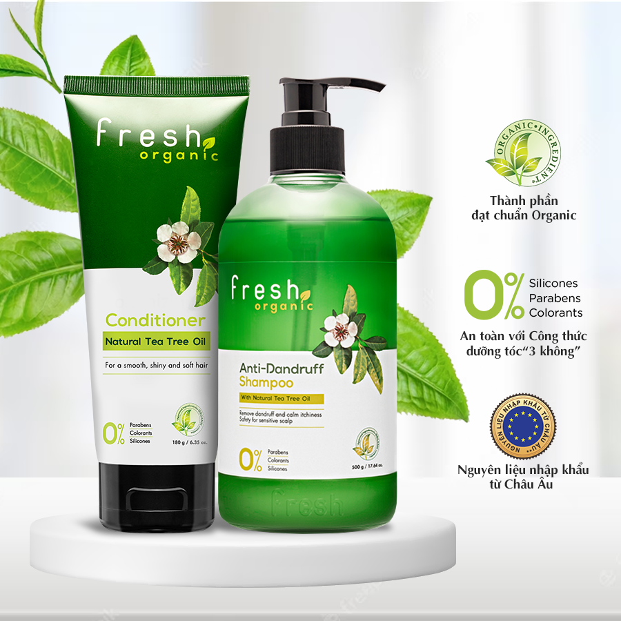 Dầu gội Fresh Organic - Anti Dandruff